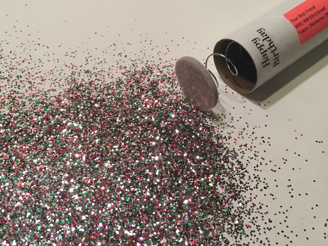 Spring Loaded Glitter Bomb, Glitter Bombs & Anonymous Prank Mail