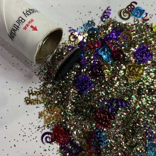Customized Spring Loaded Glitter Bomb